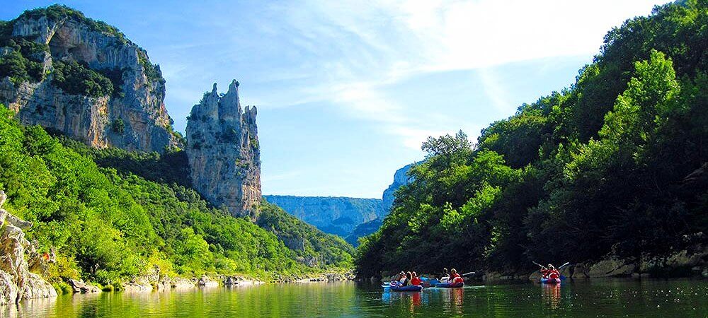 Activits sportives dans la nature ardchoise