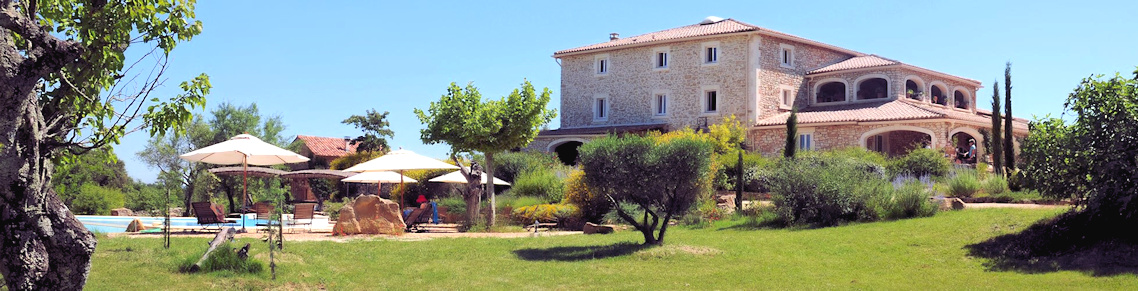 Htel en Ardche, sud de la France - Domaine du Frigoulet