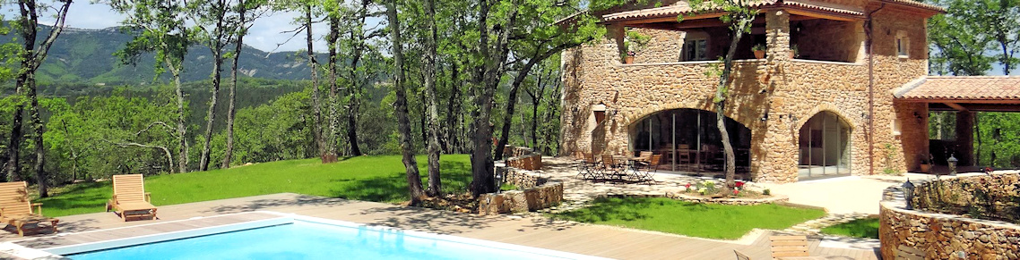 Maisons de vacances en Ardche, Sud de la France