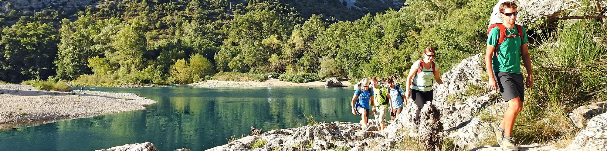 Trekking in der Ard�che